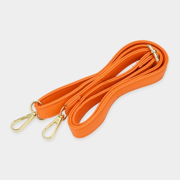 Gold & Black Leather 2 in 1 Tote & Crossbody Bag Purse Cute Womens Chain Link - Picture 5 of 5